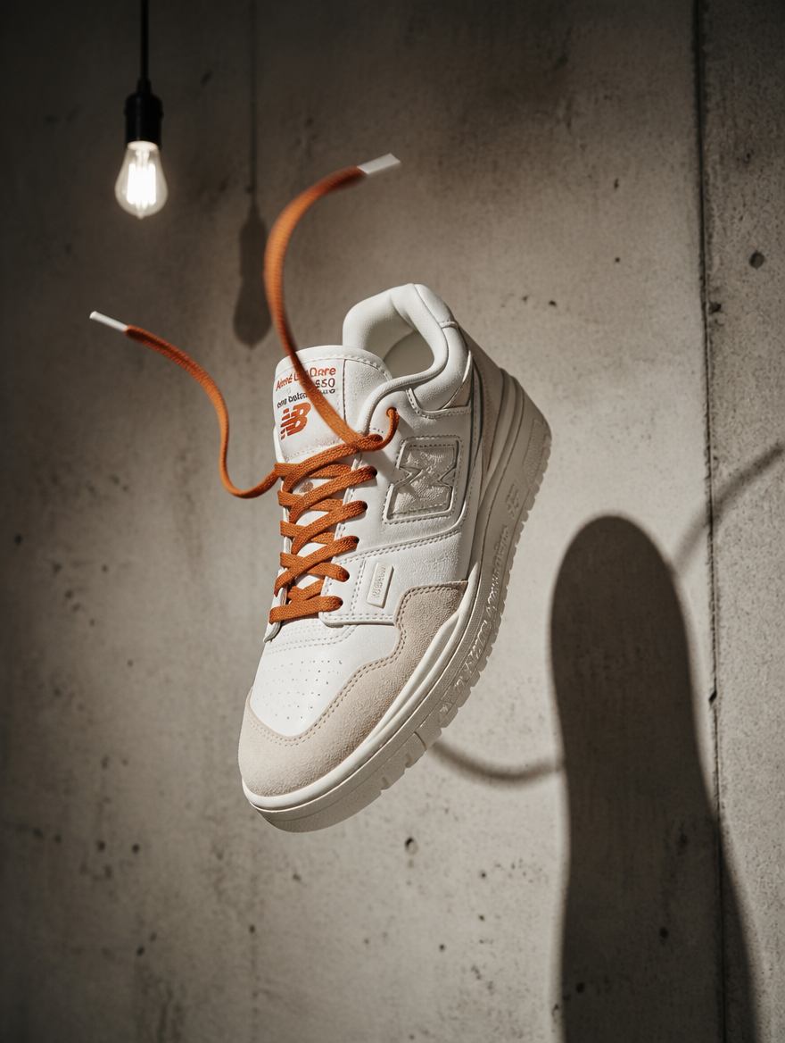 New Balance — po retuszu AI